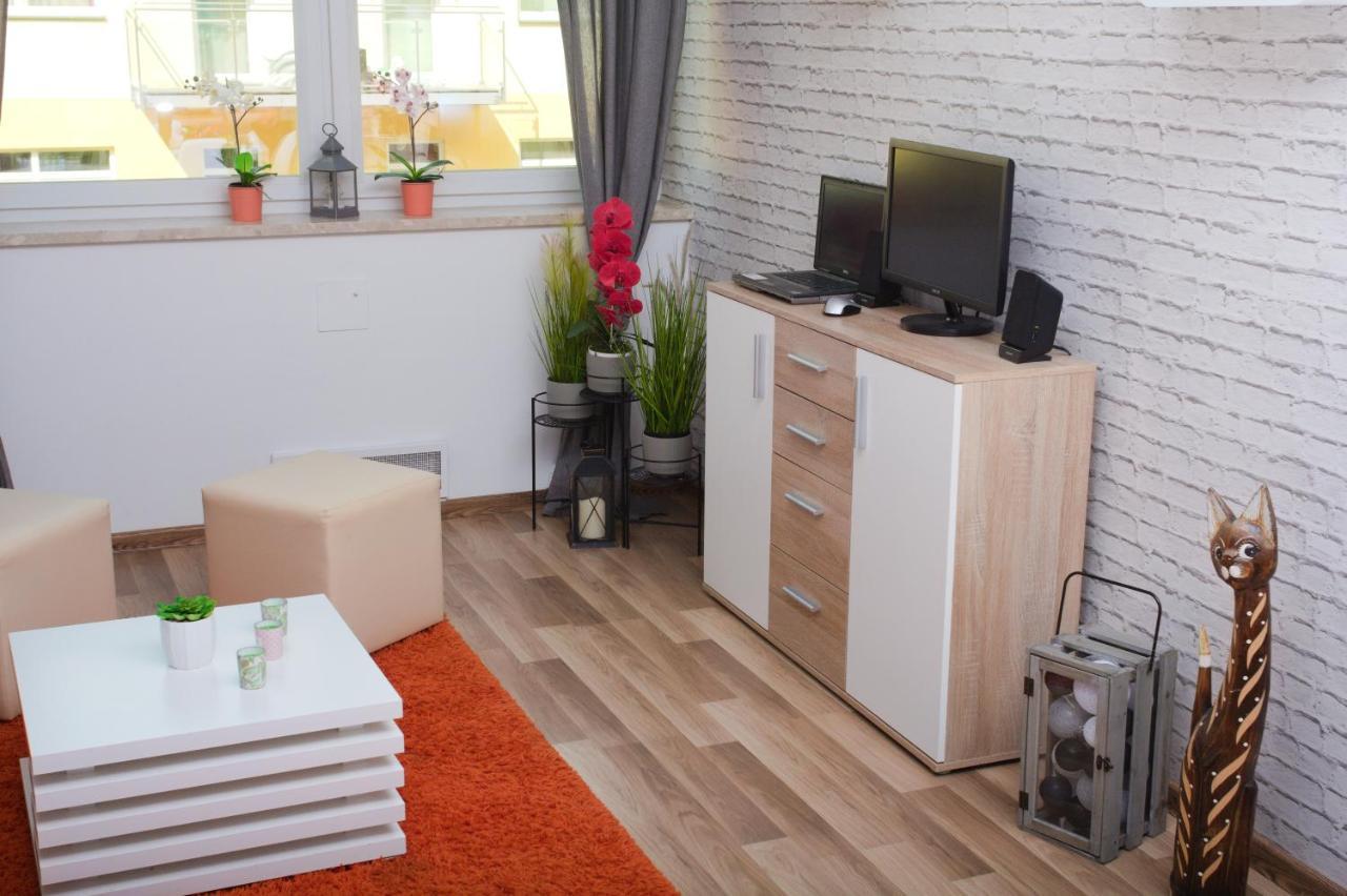 Apartament Tiffany Gdańsk Buitenkant foto